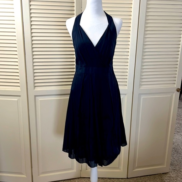 Theory Dresses & Skirts - Theory Navy Blue fit and flair dress